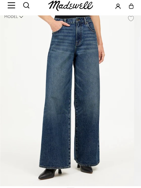 Madewell Denim - Madewell Wide-Leg High-Rise Jeans